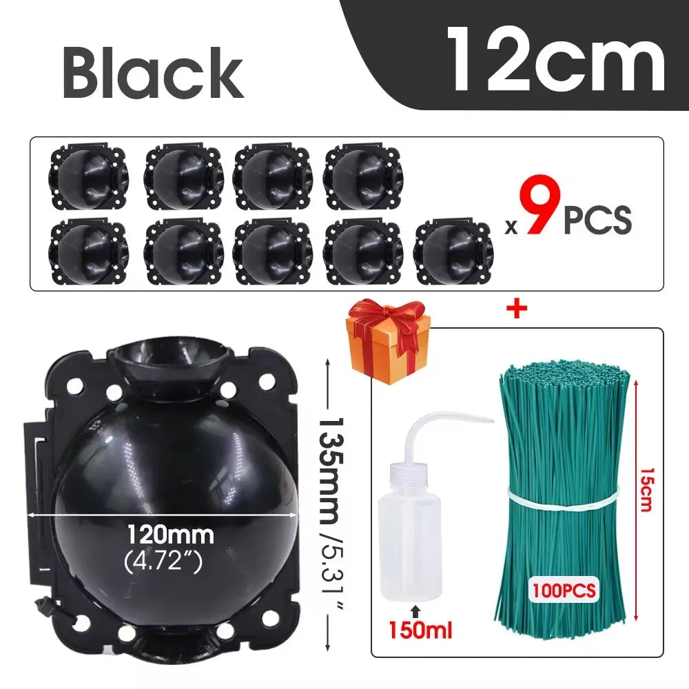 Reusable Black Plants Rooting Ball Transplant Nursery Pot Sapling Propagation Grafting Breeding Container Gardening  Can be used