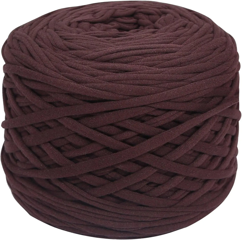 Thick Dark Green Knitting Yarn T Shirt Yarn for DIY Bag Blanket and Cushion Crocheting Projects