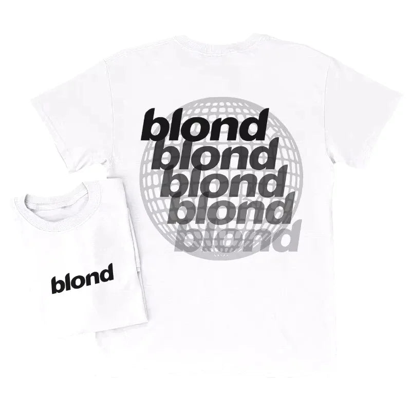 Rapper Frank Missing Graphic T Shirt Hip Hop Ocean Blond Album Summer Casual Tee Unisex O Neck Tops