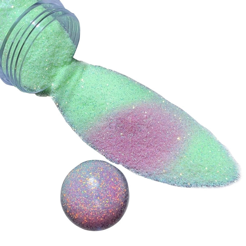 9 Colors Chameleon- Powder Pigment Pearl Pigment Powder for Painting Soap Making