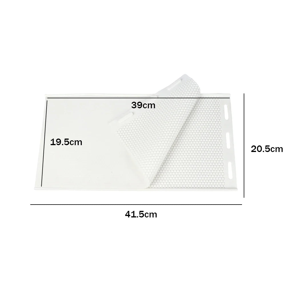 4/2pcs Beeswax Press Sheet Mould Flexible Beeswax Embosser Machine Mold Silicone Harmless Handmade Durable Beekeeper Accessories