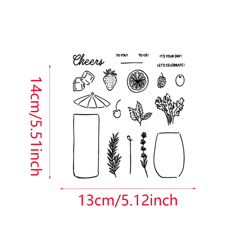 Easter Party Decorations Metal Cutting Dies and Stamps for Scrapbooking Craft Stencil Embossing Supplies Clear Stamps