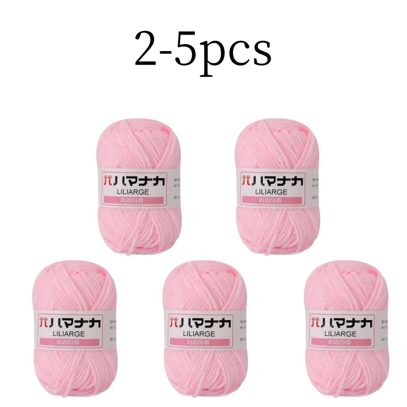 Soft Thick Wool Yarn For Knitting Crochet Classic 25g Ball