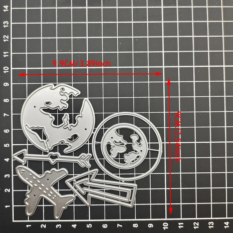 Graduation Hat Travel Bow Metal Cutting Dies for Scrapbooking Decoration Paper Craft Mould Blade Punch Embossing Stencils Template