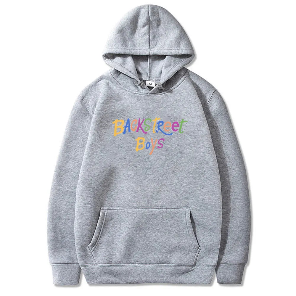 Backstreet Boys Graphic Hoodie Boy Band Bsb Group Pop Music Pullover Sweatshirt Men's Fashion Oversized Fleece Cotton Hoodies
