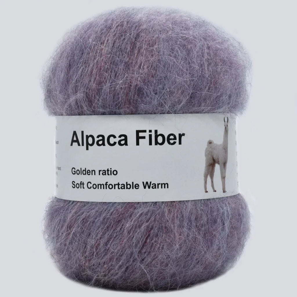 Alpaca Mohair Yarn Plush Thick Crochet Wool For Knitting