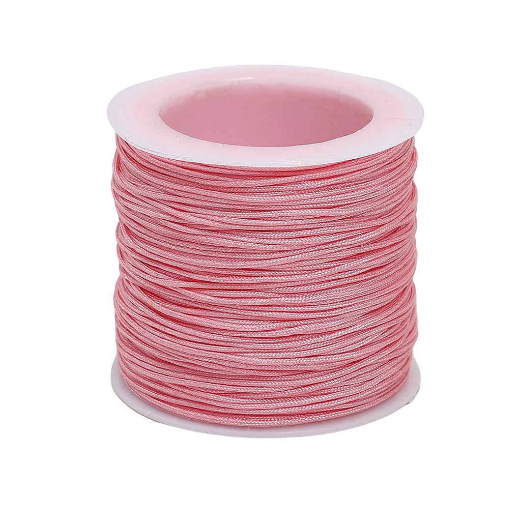 50M/roll 0.8mm Nylon Thread Cord Chinese Knot Cord Bracelet Braided String For DIY Tassels Beading String Jewelry Making