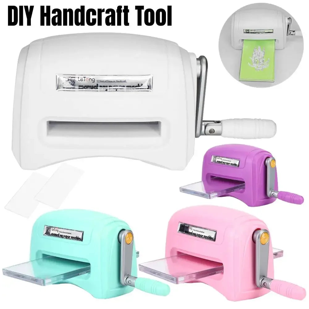 Scrapbook Die Cutter Embossing Machine Home DIY Scrapbooking Paper Crafts Tool