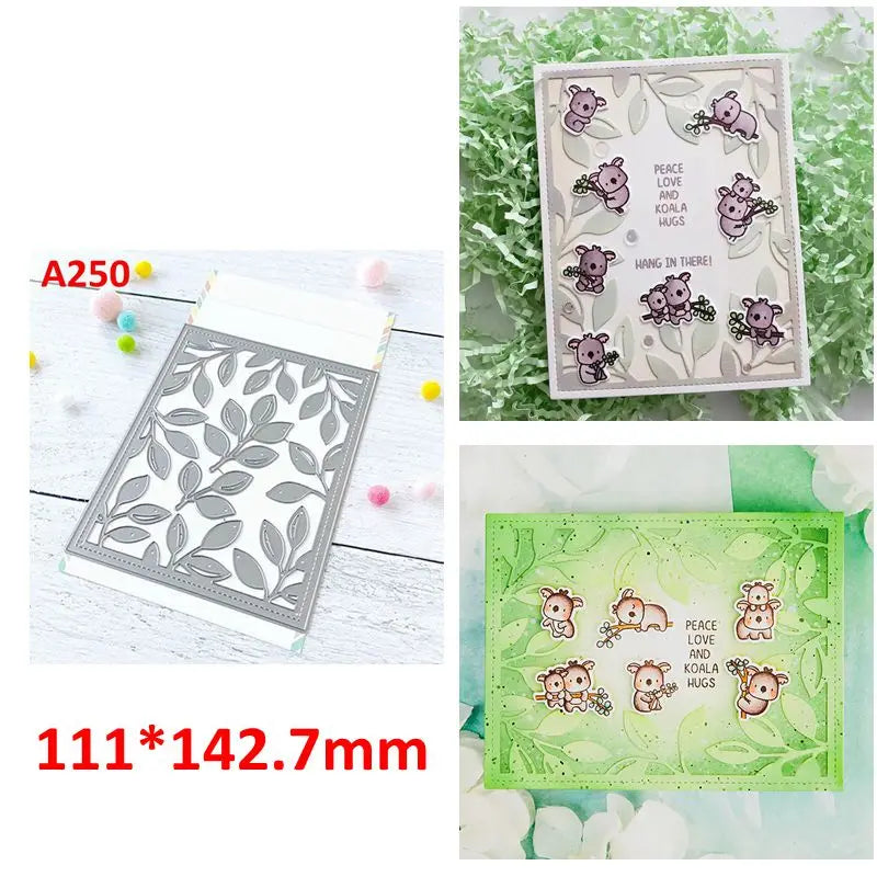 Scalloped Round Love Heart Dialogue Frame Metal Loveya Words Cutting Dies for DIY Scrapbooking Valentine Day Decor Paper Cards
