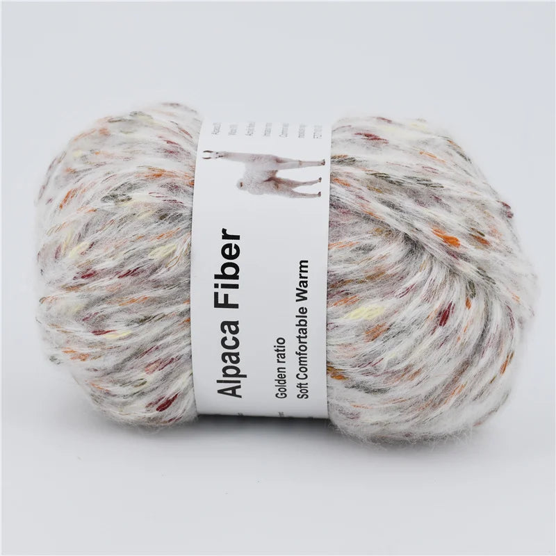 50g Thick Yarn Knitted Alpaca Warm Colorful Needle Crochet Hand Knitted Scarf Alize Cotton Woolen Thread