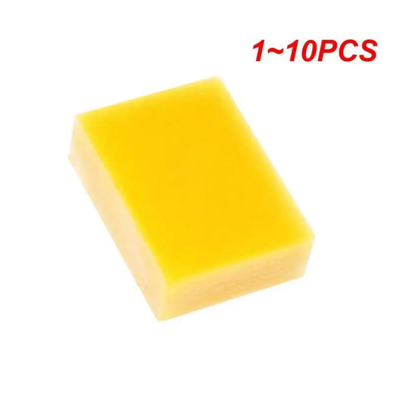 1~10PCS Organic Natural Pure Beeswax Honey Wax Bee Cosmetic Maintenance Floor Polishing Leather Wood Furniture 5/ - Winord