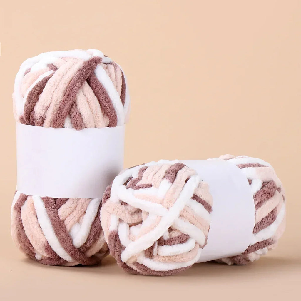 Thick Velvet Yarn Chenille For Baby Scarf And Hat Knitting