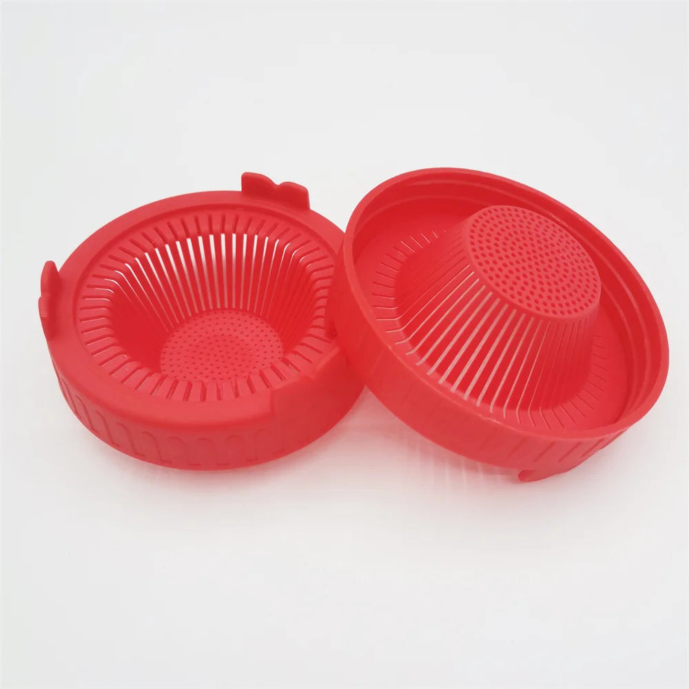Seed Sprouter Sprouting Cover Sprouting Strainer Mason Cans With Lid Sprouting Net Cover Sprouts Strainer Gardening Tools