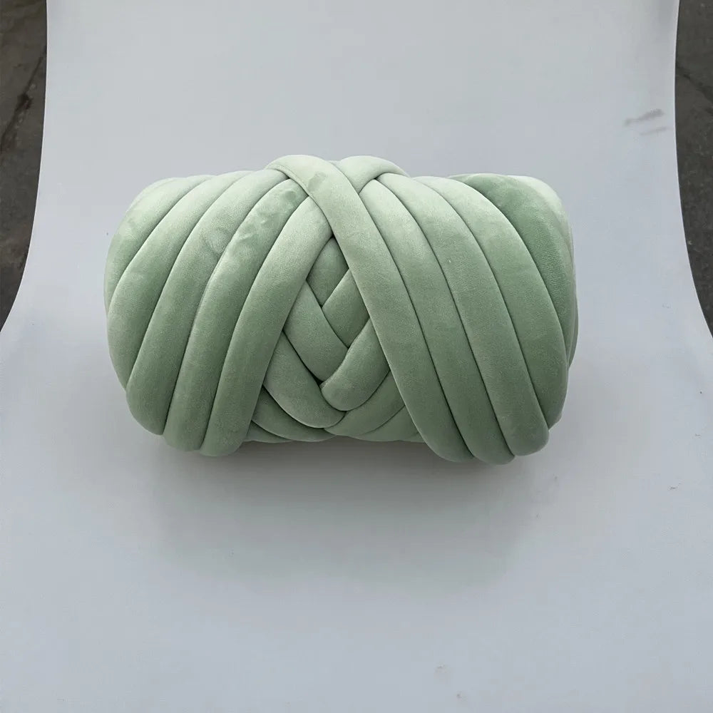Velvet Chunky Yarn 500G Bulky Wool For DIY Blankets Hats