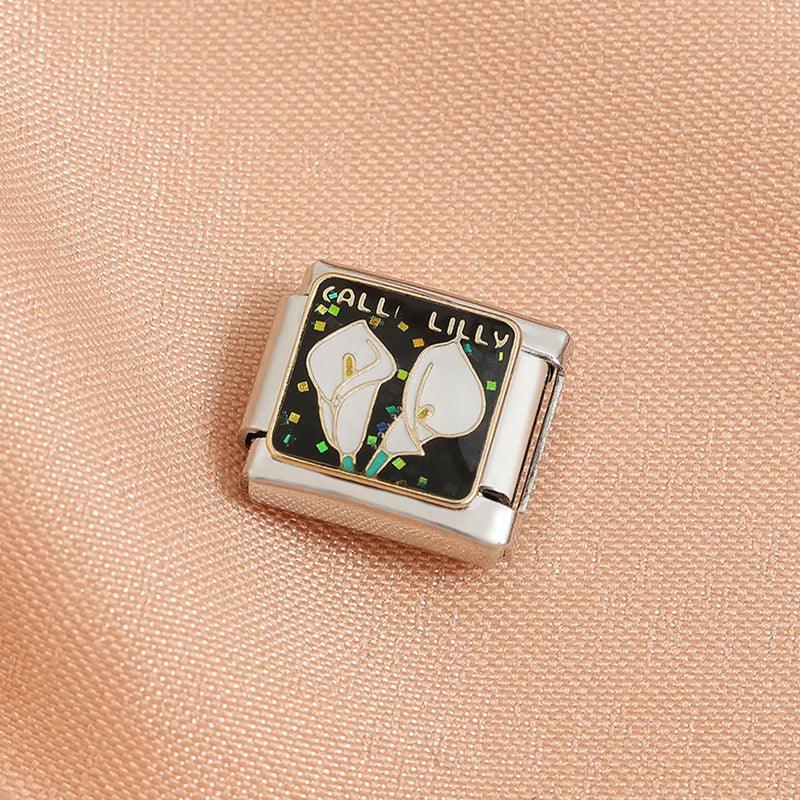 Fashion Eye Star Cute Animals Star Fish Spider Poker Queens Friendship Charm Italian Link Fit 9mm Bracelet Making DIY Jewelry