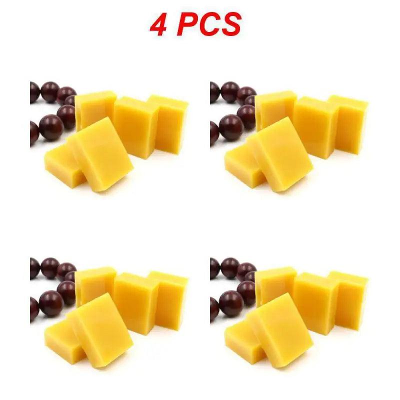 1~5PCS Beeswax Pure Natural Wood Furniture Floor Polishing Seasoning Beewax Wood Care Wax Leather Maintenance Waxing Home Garget