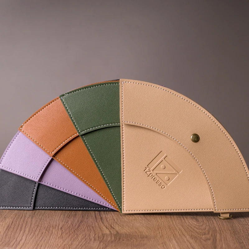 1ZPRESSO Portable Coffee Filter Paper Storage Leather Bag