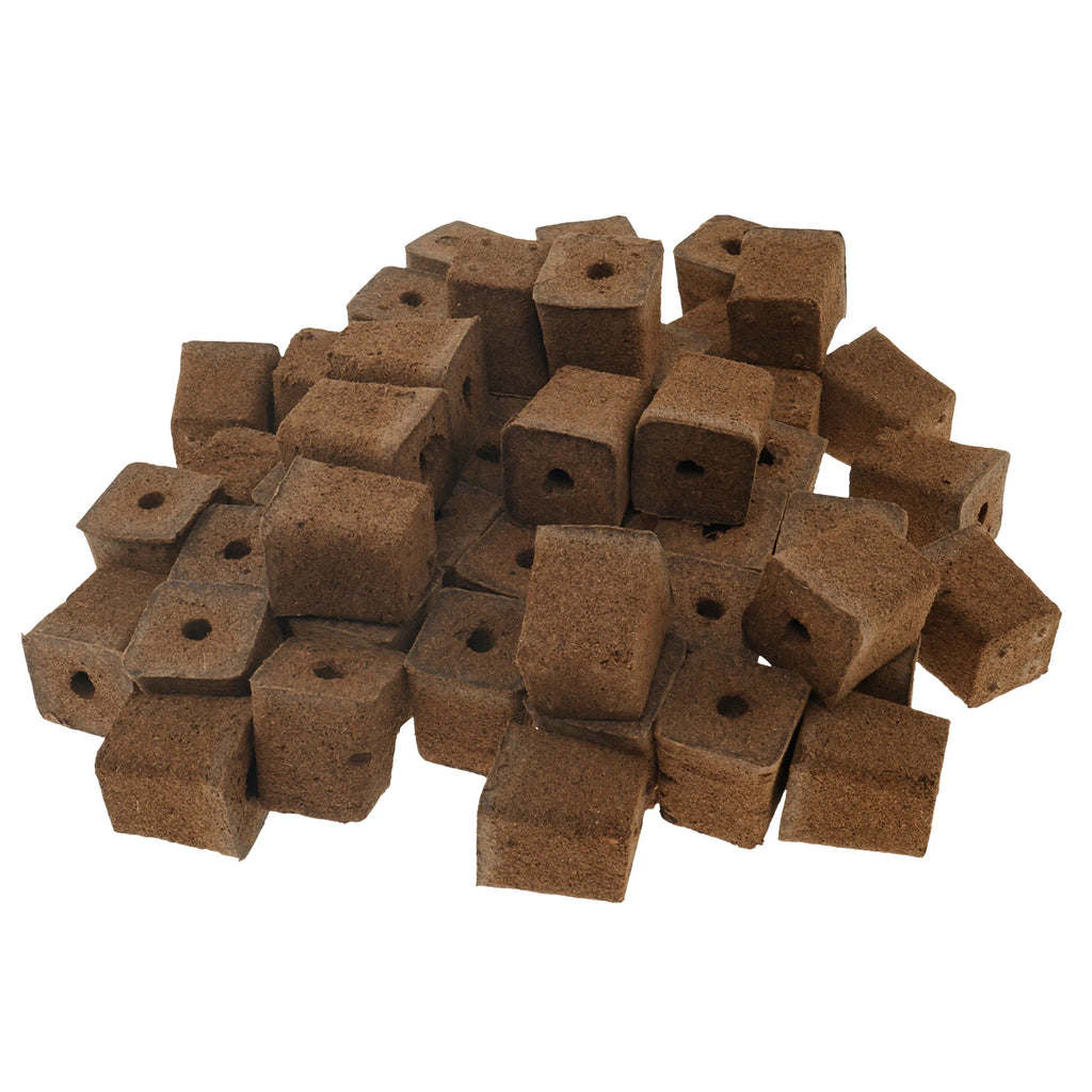 50/100Pcs Seed Grow Sponges Water Absorbent Hydroponic Pods Kit Replacement Root Garden Plant plant Nutrients Growing System