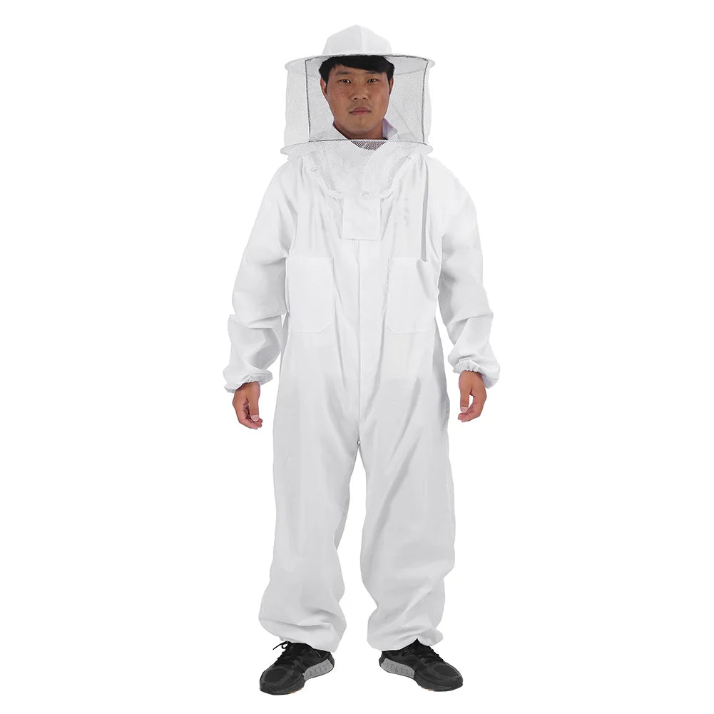 Beekeeper Protective Suit Professional Beekeeping Protective Equipment Bee Keeping Full Body Beekeeper Suit Hat Beekeeping Suit
