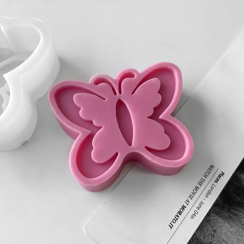 Butterfly Candle Silicone Mold Handmade Soap DIY Butterfly Plaster Epoxy Resin Ornament Molds