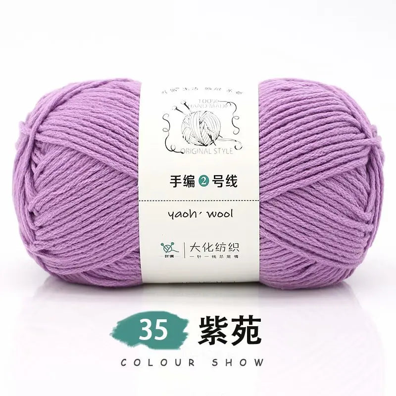 100g 100 Percent Acrylic Yarn for Hand Knitting and Crochet DIY Projects 200M Length