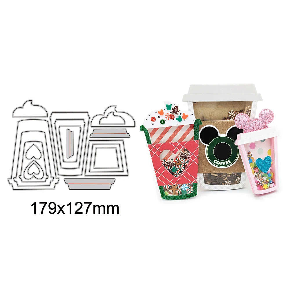 Bottle Fruit Cutting Dies Christmas Metal Stencils Die Cut for DIY Scrapbooking Album Paper Card Embossing Supplies