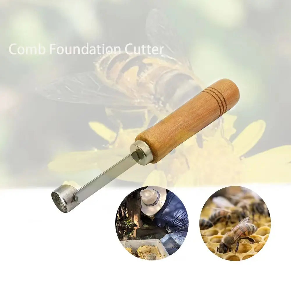 1Pc No-graft Queen Rearing Kit Comb Foundation Cutter Queen Bee Rearing Bee Extractor Tool Cutting Beehive Beekeeping Equipment