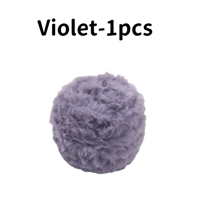 Super Soft Faux Fur Eyelash Yarn for Crochet and Knits 100g