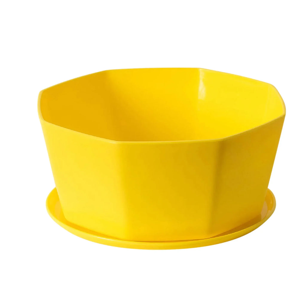 1/3/4pcs Plant Pots Indoor Plastic Flower Pots Outdoor with Drainage Holes and Saucers for Garden pots