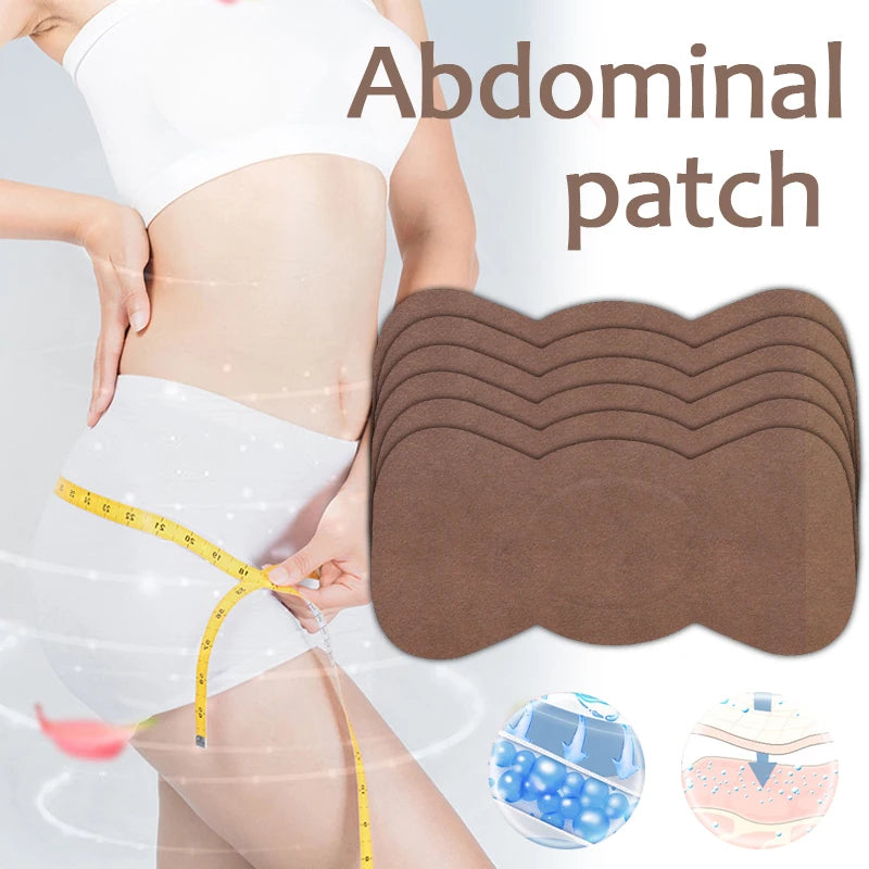 Body Sculpting Belly Stickers Fast Burning Fat Firming Lower Body Slim Waist Abdominal Navel Patches Improve Stomach Discomfort