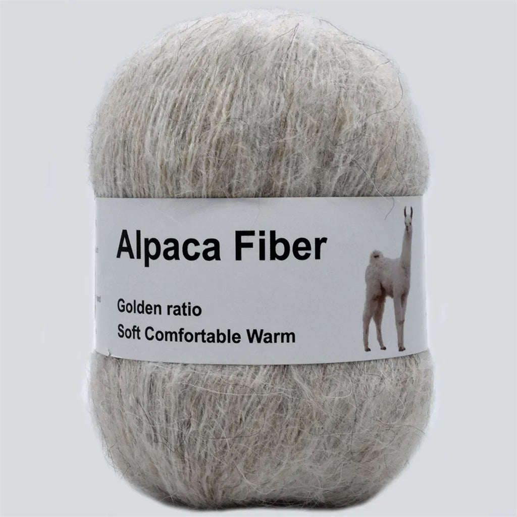Alpaca Mohair Yarn Plush Thick Crochet Wool For Knitting