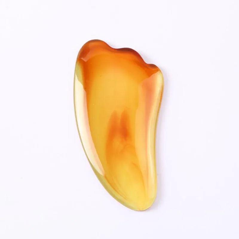 Original Guasha Massage Face Massag Resin Beeswax Gua Sha Imitation Jade Board Acupoint Eye Care SPA Massager Tool massage