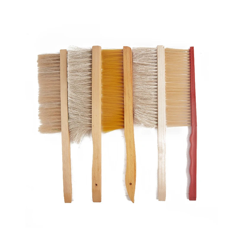 Beekeeping Tools Wood Honey Brush Wasp bee Sweep Horse Tail Hair New Bee Brush