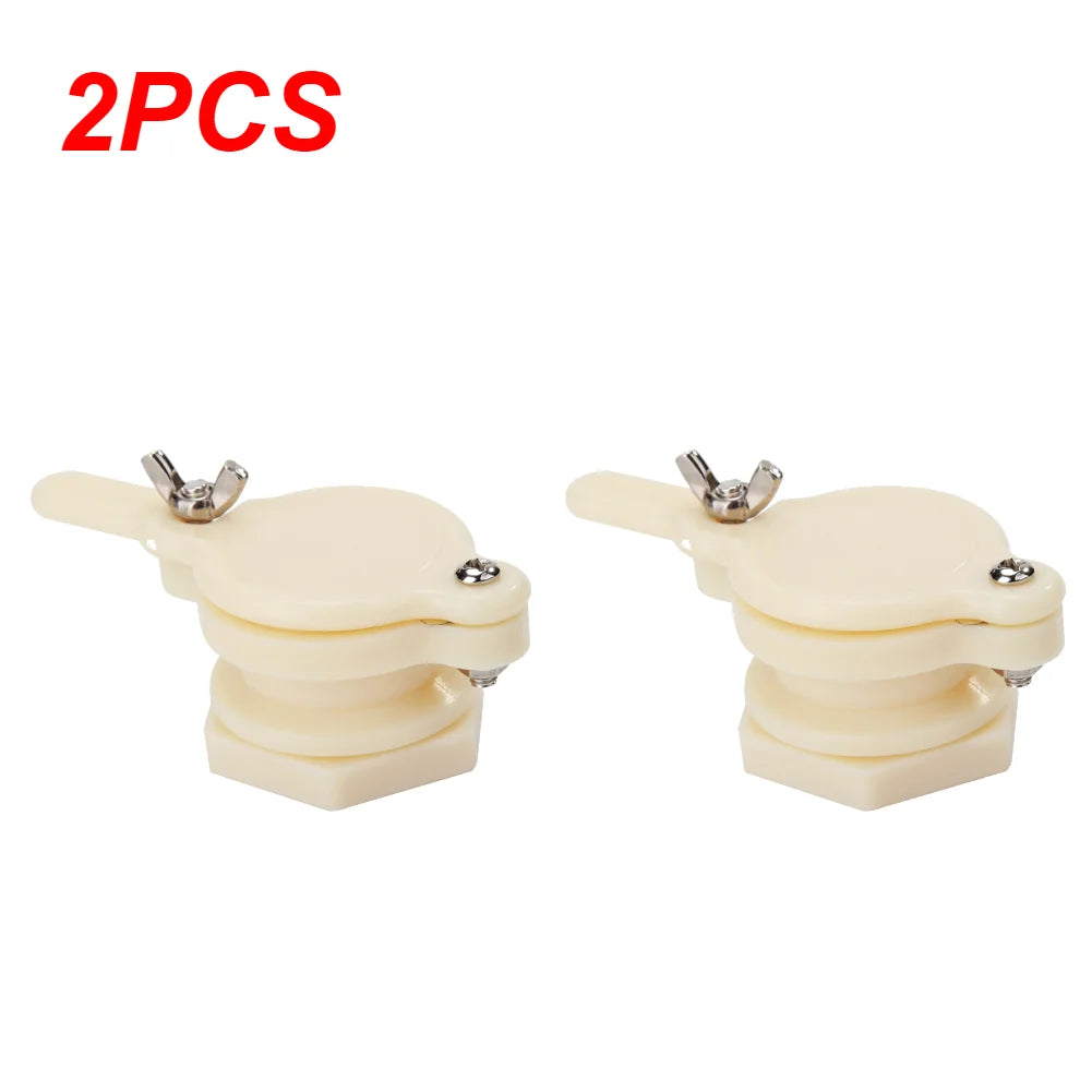 1-5PCS Bottling Honey Extractor Hive Equipments Honey Taps Gate Valve Nylon Plastic Food Grade Non-toxic Durable Beekeeping Tool