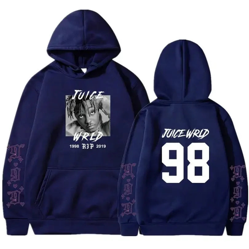 Juicewrld Men Women Hoddie Juice Wrld 999 Winter Sweater Harajuku Hoodies New in Sweatshirts Hoodie Autumn Pure Cotton Clothing