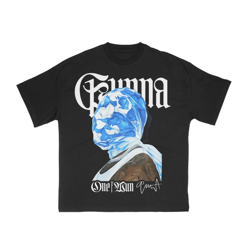 Lil Yachty Rapper Cotton T-shirt Unisex Men Women Causal Hip Hop Tops Summer Round Neck Short Sleeve Ocean Graphic Tee Big Size