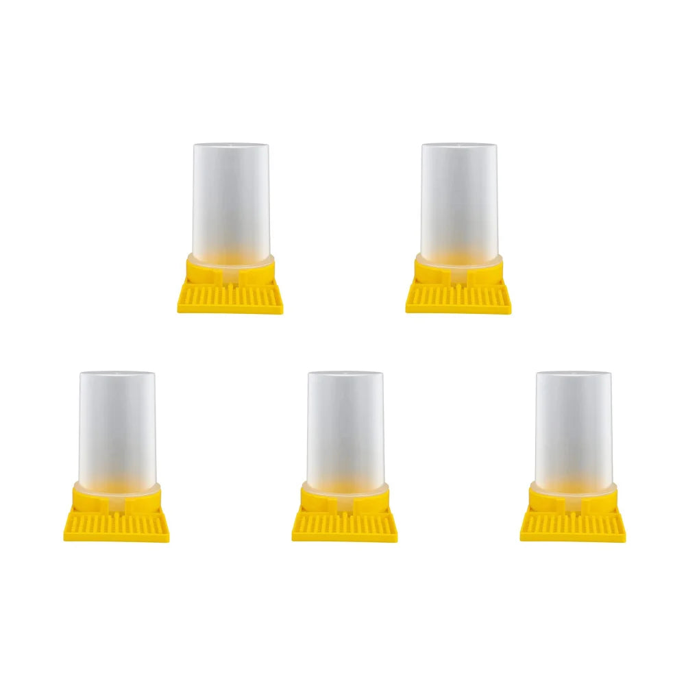 1-10PCS Bee Feeder Drinking Water Dispenser Beekeeping Honey Bee Feeder Watering Bee Supplies Beekeeper Feeding Bee Drinker Tool