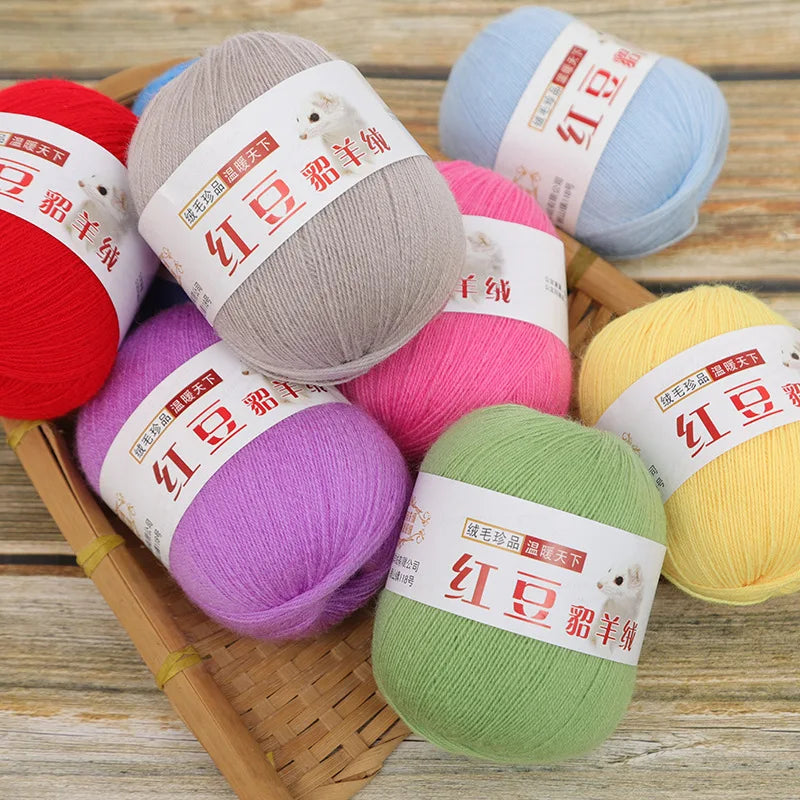 50g 1Pc hand knitting Cashmere Wool Yarn thin lana Crocheting Yarn knitted thread for sweater blanket hat sock line