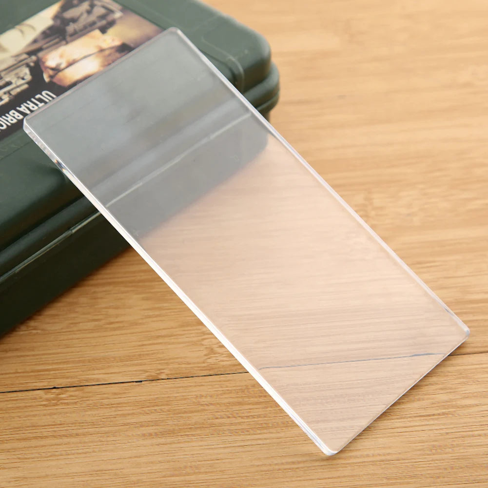 1pc Clear Acrylic Cutting Mat Plate For DIY Embossing Cutting Dies Platform Adapter Transparent Die Cutter Spacer 3mm 5mm