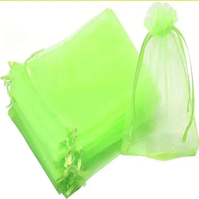 50Pcs Fruit Protection Anti-Bird Bags Strawberry Grapes Mesh Bag Plante Vegetable Netting Cover Garden Tool