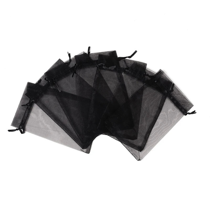 50pcs Fruit Protection Bags Anti-Bird Garden Netting Bags Strawberry Grapes Mesh Bag Plante Vegetable Netting Cover Garden Tool