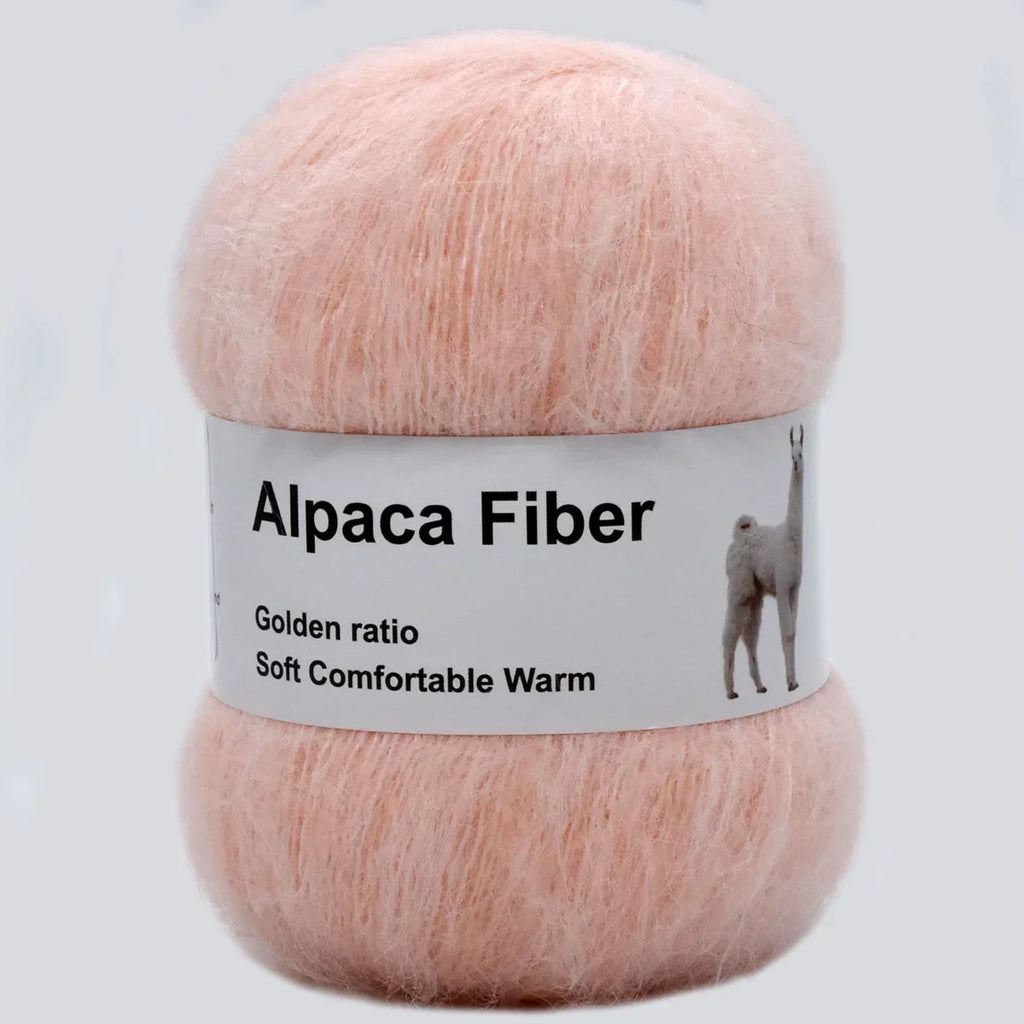 Alpaca Mohair Yarn Plush Thick Crochet Wool For Knitting