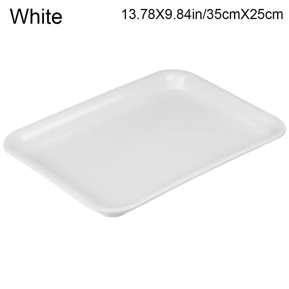 1PC Plastic Heavy Duty Rectangle Flower Pot Indoor Outdoor Plant Saucer Drip Trays Plastic Tray Saucers