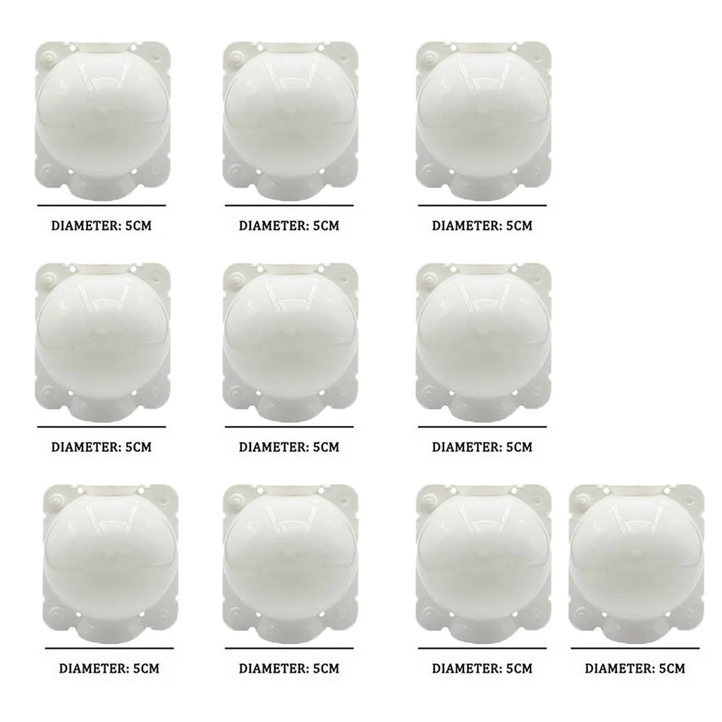 10PCS Rooting Ball Box Grafting Tool Reusable High Pressure Tree Rooter Air Layering Propagation Seedling Pot Rooting Ball