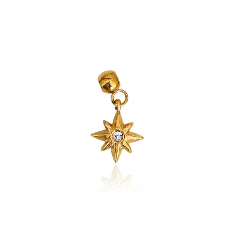 Jewelry Accessories Gold Plated DIY Pendants Jewlery Making DIY Necklace Bracelet Stainless Steel Hand Made Charms