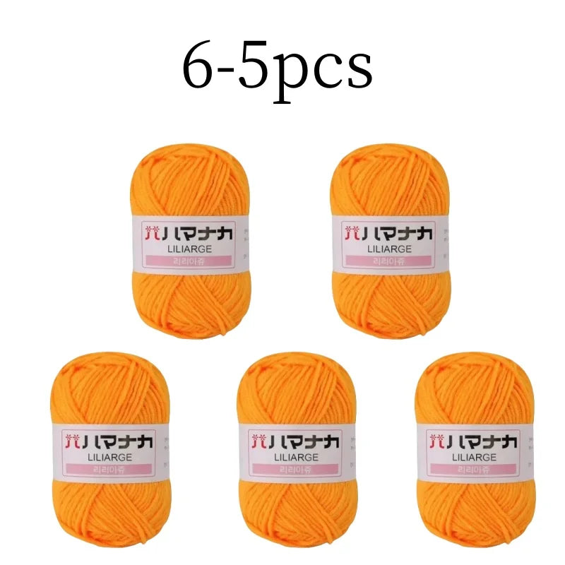 Soft Thick Wool Yarn For Knitting Crochet Classic 25g Ball