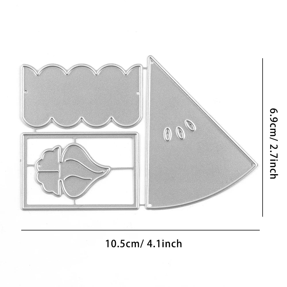 Mini String Of Lights Metal Cutting Dies For DIY Scrapbooking Card Making Decoration Paper Craft