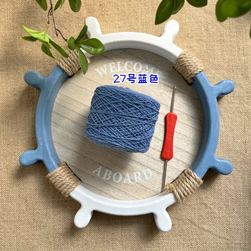 100g 100% Cotton Crocheting Lace Yarn for Hand Knitting and Amigurumi Projects