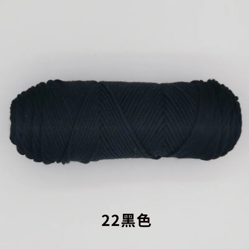 Milk Cotton Yarn 8 Ply Acrylic Crochet For Amigurumi Doll