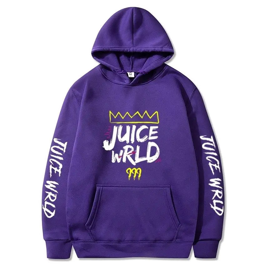 Rapper Juice Wrld 999 Letter Printed Hoodie Y2k Women's Casual Fashion Sportswear Autumn/Winter Hoodie Men's Women's Clothing